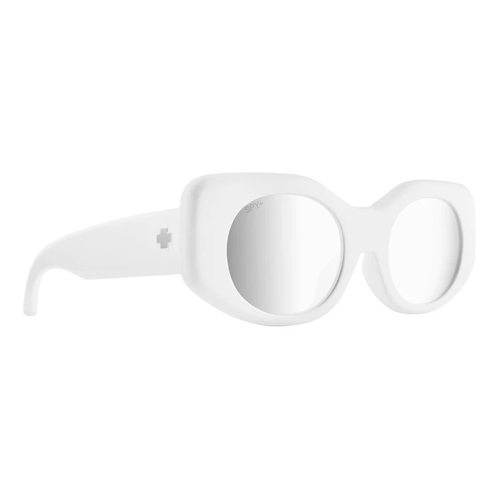 SPY Unisex Sunglasses Hangout Matte White Bronze 53/22/145 (6700000000178)