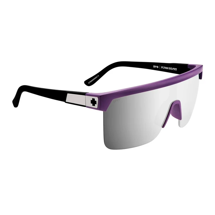 SPY Flynn 5050 Unisex Sunglasses - Grilamid Frame, ARC®4 Brown Mirror Lens