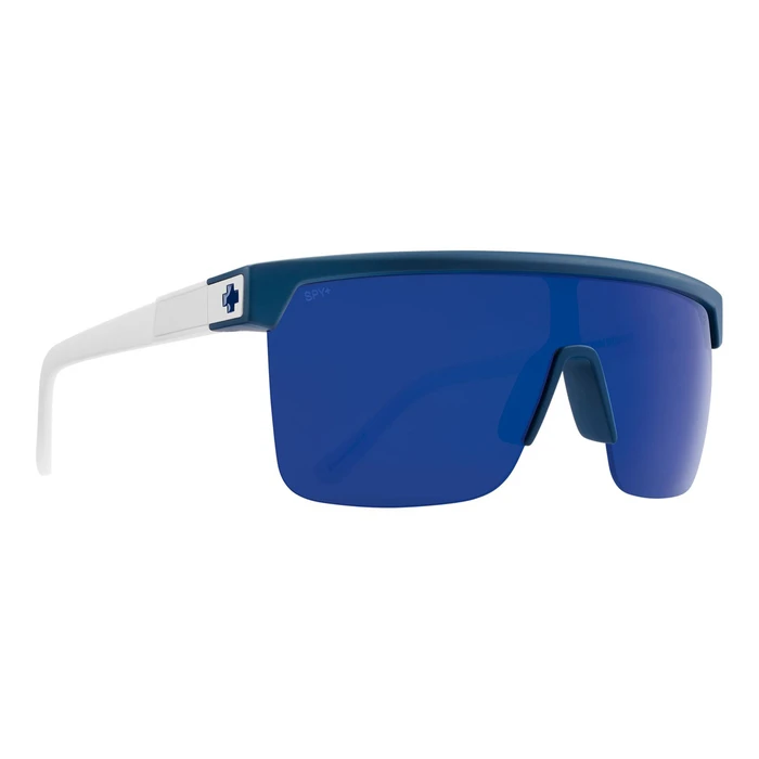 Spy Unisex Sunglasses Flynn - Blue Mirror Lens - Category 3 - 100% UVA/UVB