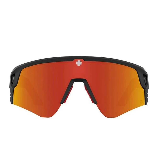 SPY Monolith Speed Unisex Sunglasses - Polarized Category 3 - Orange Lens / Black Frame - 142/00/147 mm (Model 6700000000230)