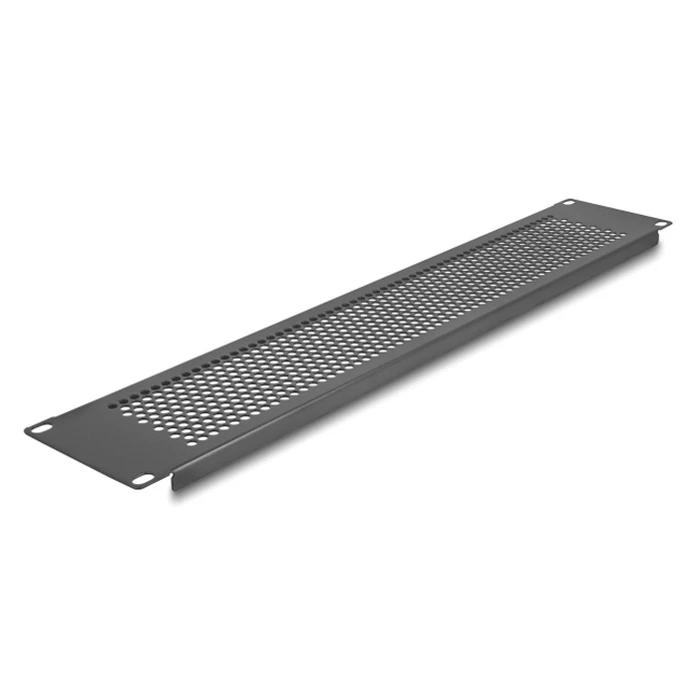 Αξεσουάρ για Καμπίνες Rack Delock Κάλυμμα Panel 67036 για 19"/2U Rack, με Αεραγωγούς, Μαύρο