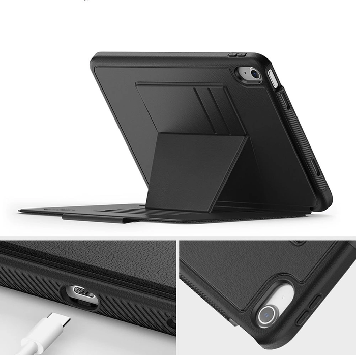 Case with keyboard Tech-Protect SmartCase Pen Armor Apple iPad Air 10.9 2022 (5th generation) / iPad Air 11 2025 (7th generation) Black