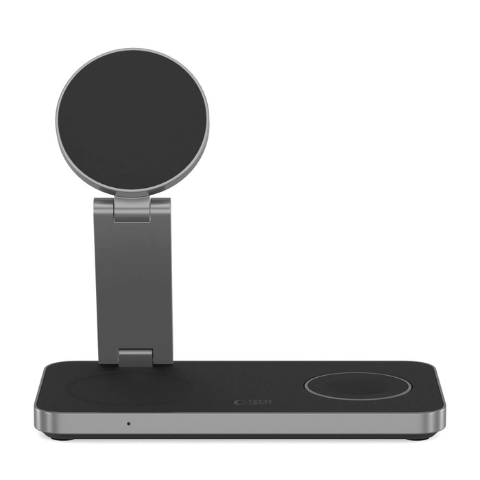 Wireless charger 3w1 Tech-Protect QI15W-A47 3in1 Magnetic MagSafe Wireless Charger Black
