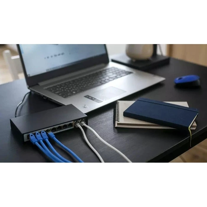 Network Switch Extralink Perses 8x Ex-Sg1008pe 10/100/1000m Tx Poe At/Af, 2x Ge Sfp Full Gigabit Poe