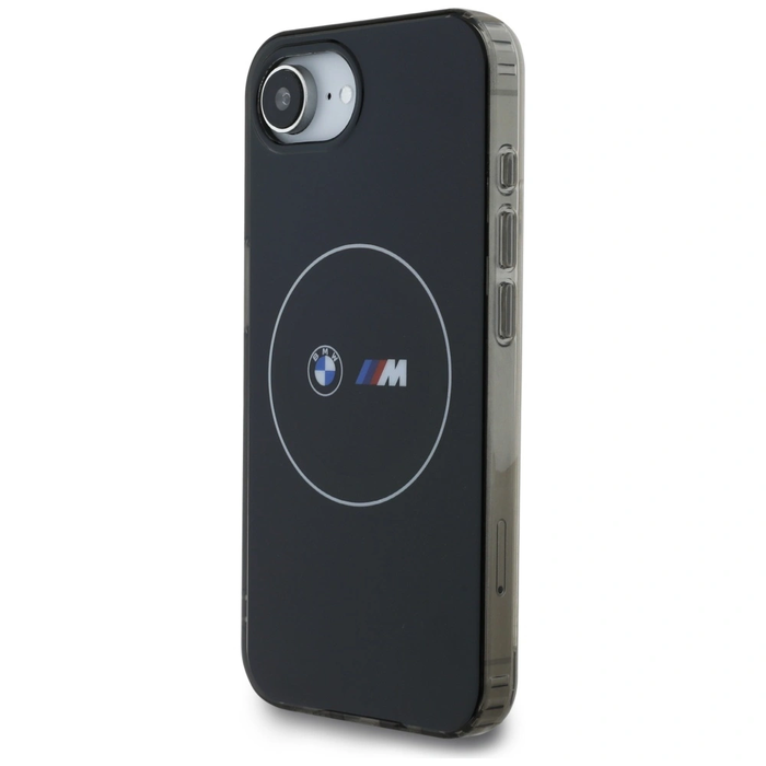 BMW IML Metal White Circle MagSafe Apple iPhone 17e / 16e black