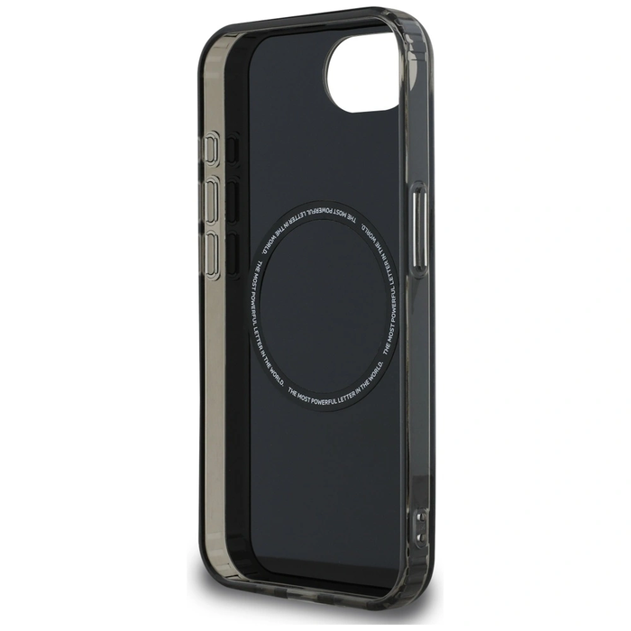 BMW IML Metal White Circle MagSafe Apple iPhone 17e / 16e black