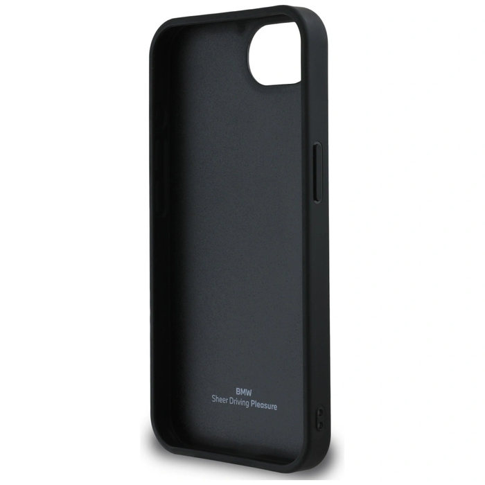 BMW Leather Hot Stamp Apple iPhone 17e / 16e black