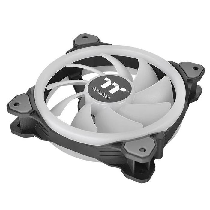 Case Fan Thermaltake Ring Trio 14 Led Rgb Plus Tt Premium (3x140mm, 500-1400 Rpm)