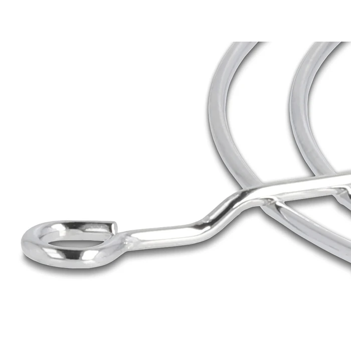 Delock Σχάρα 92mm Ανεμιστήρα 67307 Μεταλλική Ασημί 4043619673070
