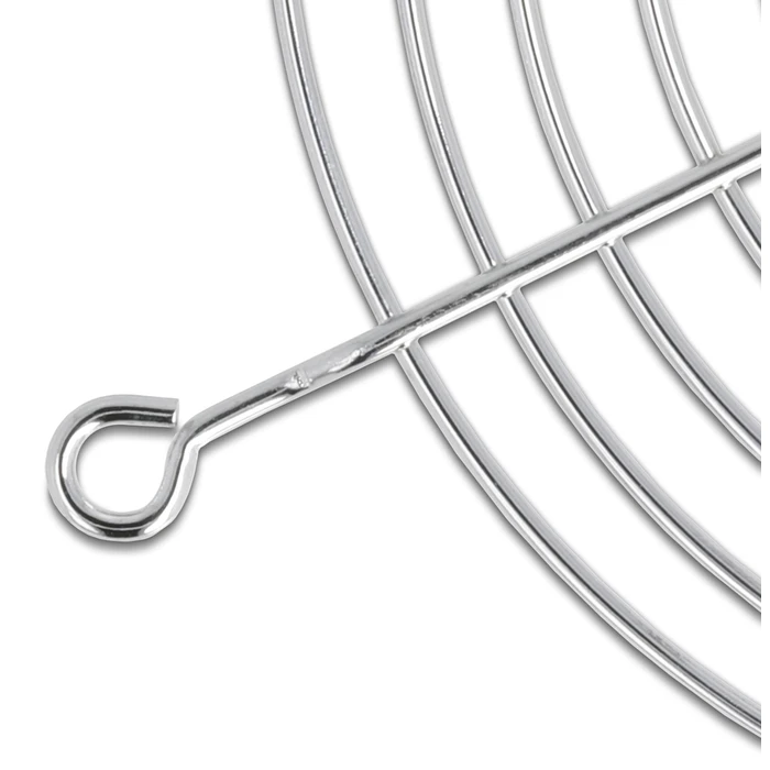 Delock Σχάρα 120mm Ανεμιστήρα 67308 Μεταλλική Ασημί 67308