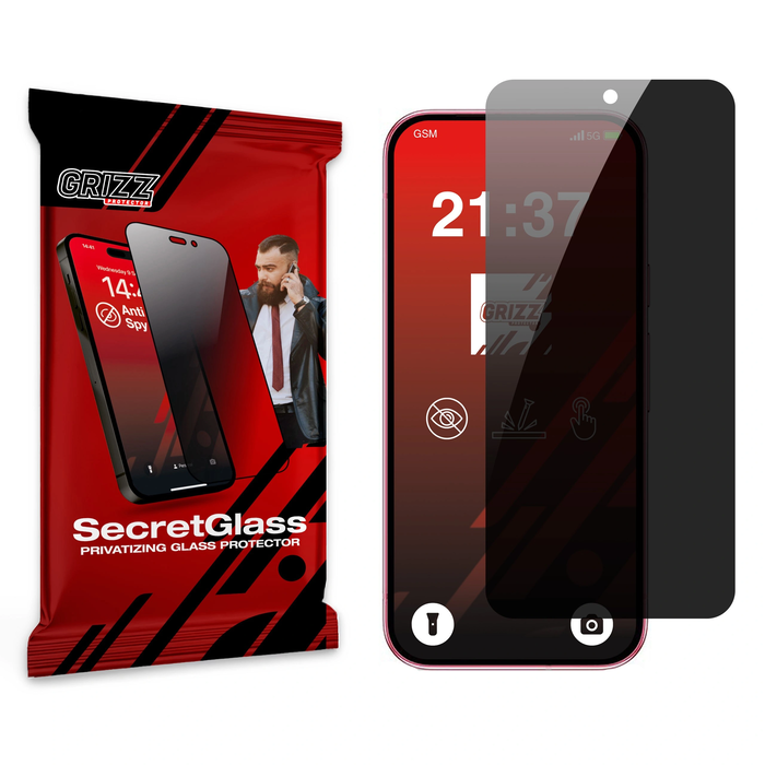 GrizzGlass Matte SecretGlass Google Pixel 9a