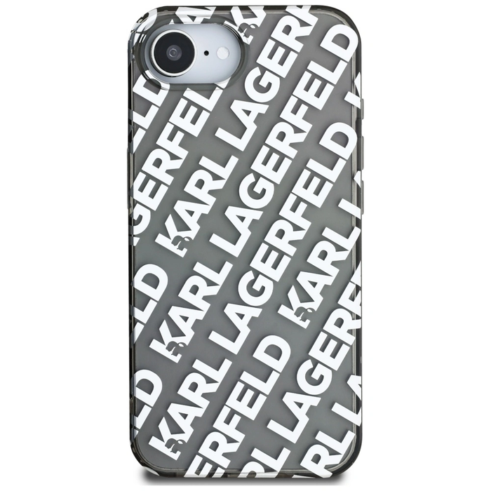 Karl Lagerfeld IML Repeat Logo Apple iPhone 17e / 16e silver