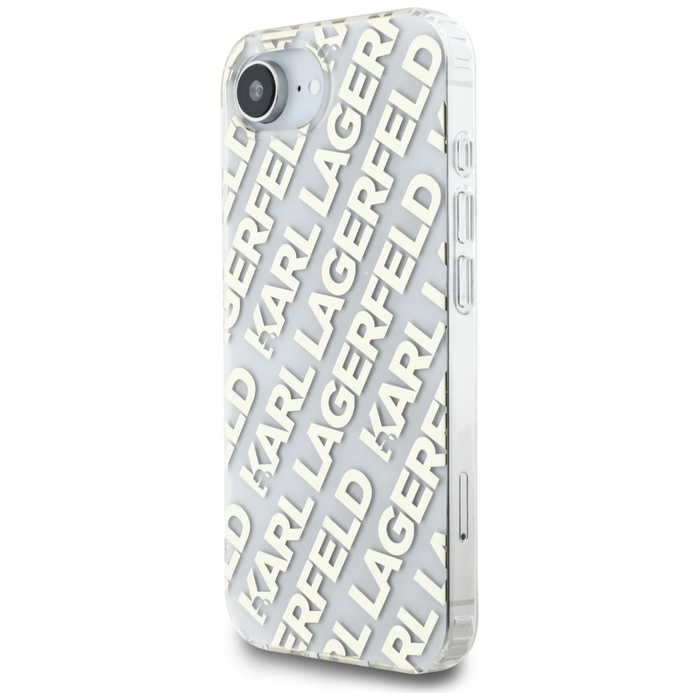 Karl Lagerfeld IML Repeat Logo Apple iPhone 17e / 16e gold
