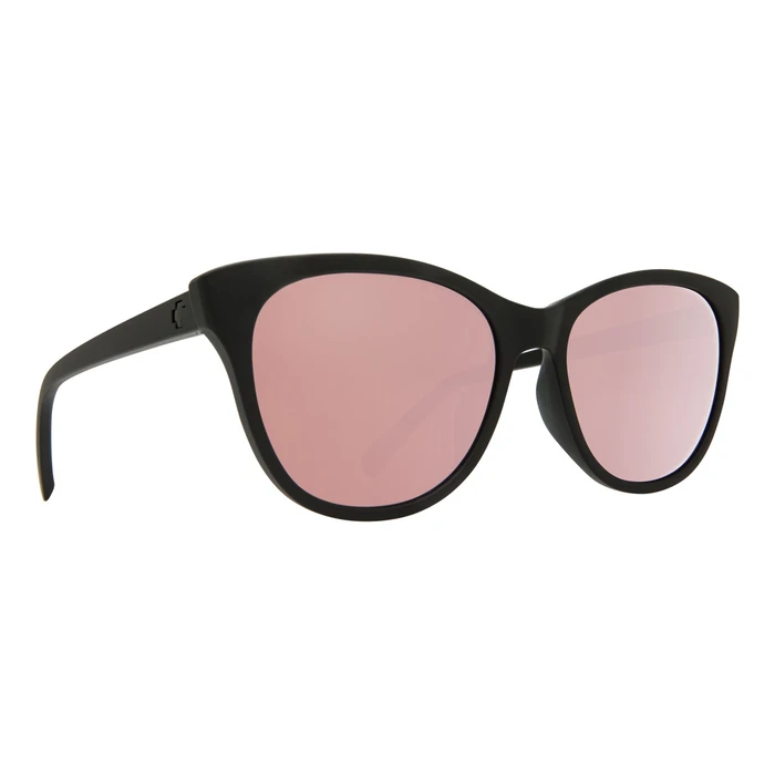 SPY Spritzer Unisex Sunglasses 55/17/140 mm Black Plastic Frame - Brown Lens (SKU 673515375766)