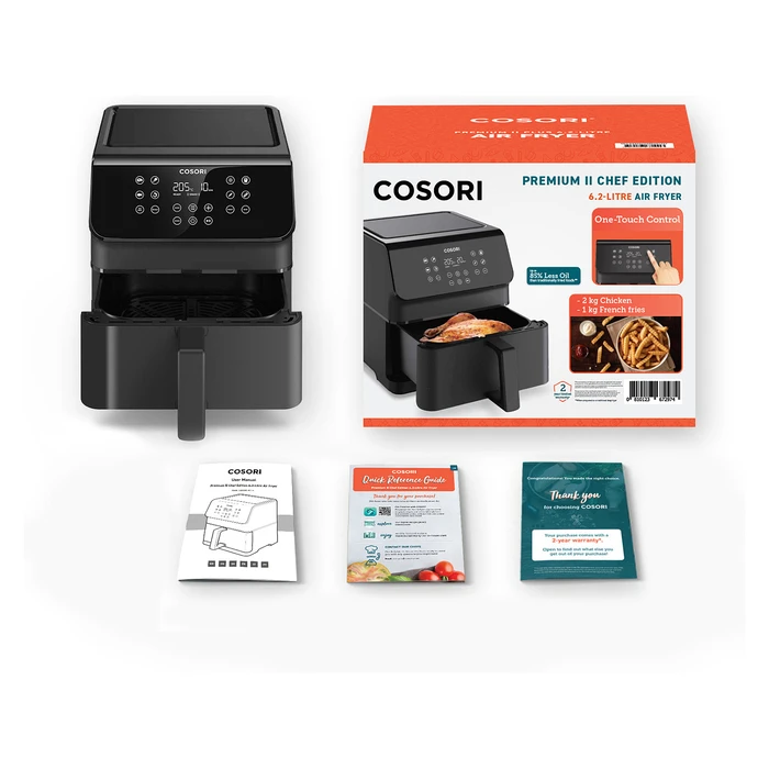 Air Fryer Cosori Premium II Chef Edition Black