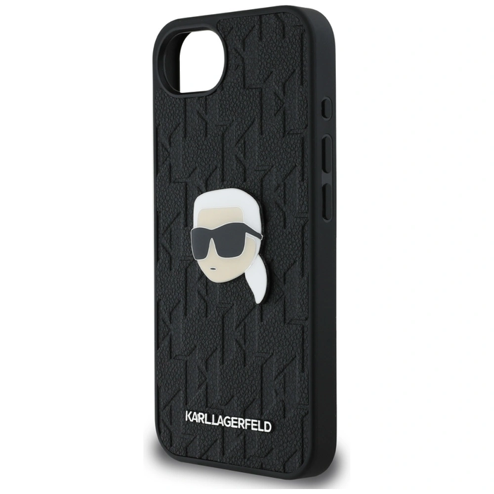 Karl Lagerfeld Monogram Karl Head Pin Apple iPhone 17e / 16e black
