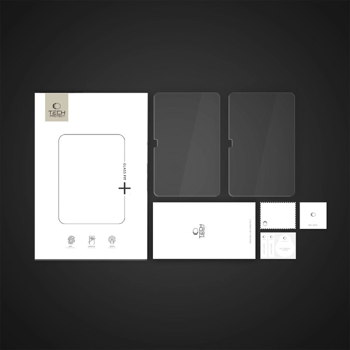 Tech-Protect Glass Fit+ Samsung Galaxy Tab S10 FE+ Plus 13.1 X620 / X626b Clear [2 PACK]