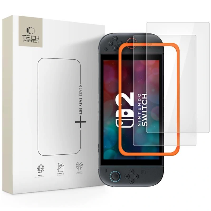 Tech-Protect Easy Set+ Nintendo Switch 2 Clear [2 PACK]