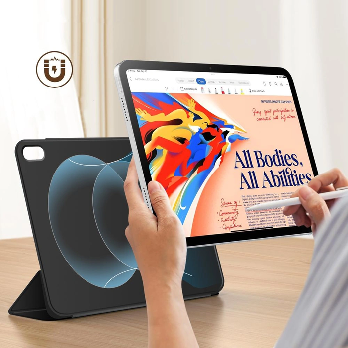 Tech-Protect Smartcase Magnetic Apple iPad 10.9" 2022 / 11" 2025 Black