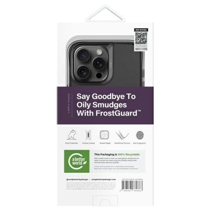 UNIQ LifePro Xtreme Apple iPhone 16 Pro Max Magclick charging smoked