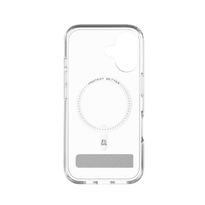 ZAGG Crystal Palace Snap Kickstand Apple iPhone 16 MagSafe (clear)