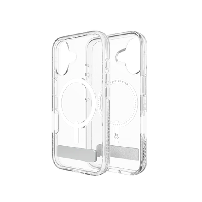 ZAGG Crystal Palace Snap Kickstand Apple iPhone 16 MagSafe (clear)