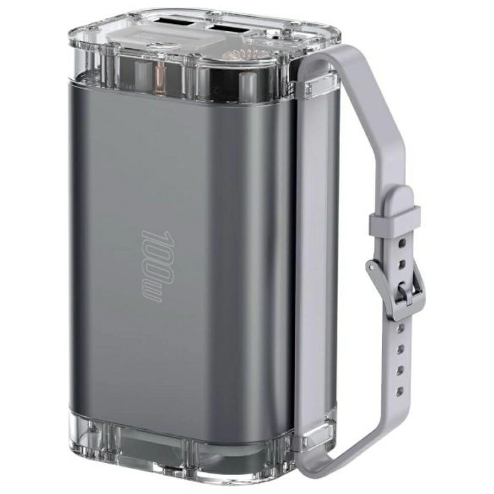 4smarts Lucid Ultra 40000mAh Powerbank 100W 2xUSB-A, 2xUSB-C IP67 grey