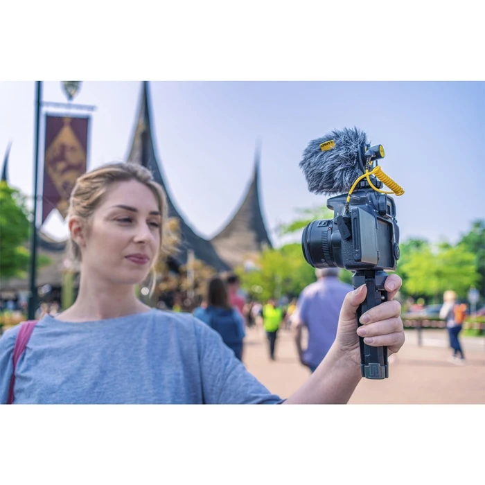 Deity V‑Mic D4 Mini – Ασύρματο Electret Shotgun Μικρόφωνο για Κάμερα (Shock Mount)