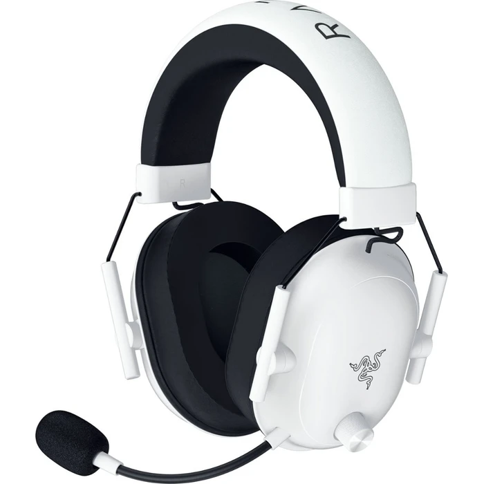 Gaming Headset Razer Blackshark V2 HYPERSPEED White - Wireless Gaming - Lightweight - 2.4Ghz / BT / USB