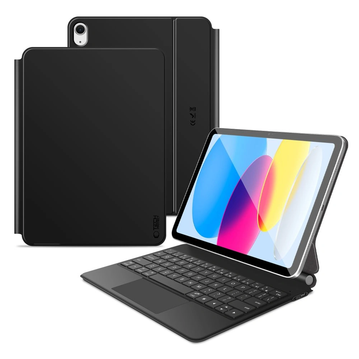 Tech-Protect SmartCase Magnetic + Keyboard Apple iPad 10.9" 2022 / 11" 2025 Black