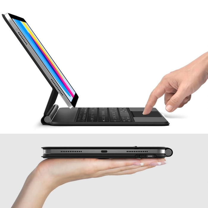 Tech-Protect SmartCase Magnetic + Keyboard Apple iPad 10.9" 2022 / 11" 2025 Black