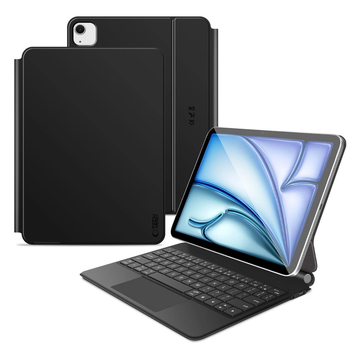 Tech-Protect SmartCase Magnetic + Keyboard Apple iPad Air 10.9" 2020/2022 / iPad Air 11" 2024/2025 Black