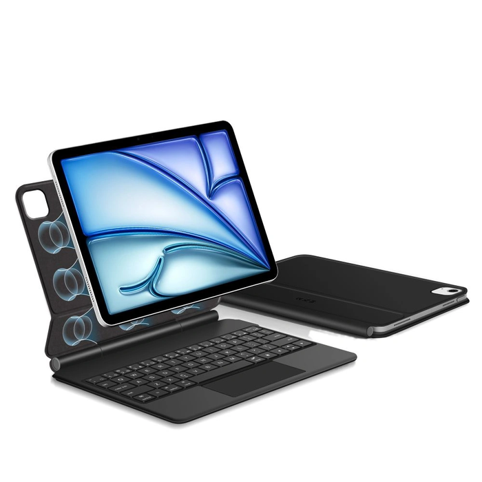 Tech-Protect SmartCase Magnetic + Keyboard Apple iPad Air 10.9" 2020/2022 / iPad Air 11" 2024/2025 Black