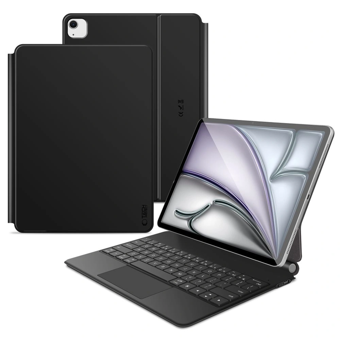 Tech-Protect SmartCase Magnetic + Keyboard Apple iPad Pro 12.9” 4 / 5 / 6 / 2020-2022 / Air 13” 1 / 2 / 2024-2025 Black