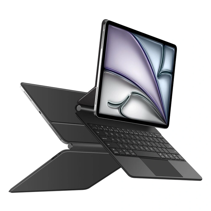 Tech-Protect SmartCase Magnetic + Keyboard Apple iPad Pro 12.9” 4 / 5 / 6 / 2020-2022 / Air 13” 1 / 2 / 2024-2025 Black