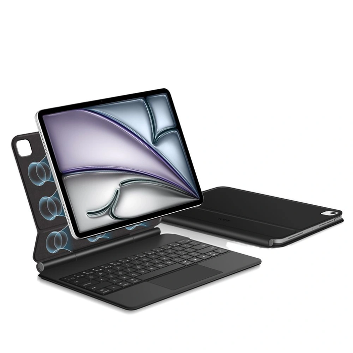 Tech-Protect SmartCase Magnetic + Keyboard Apple iPad Pro 12.9” 4 / 5 / 6 / 2020-2022 / Air 13” 1 / 2 / 2024-2025 Black