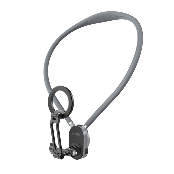Tech-Protect AC200 Magnetic MagSafe & GoPro & DJI Neck Holder Crayon Grey