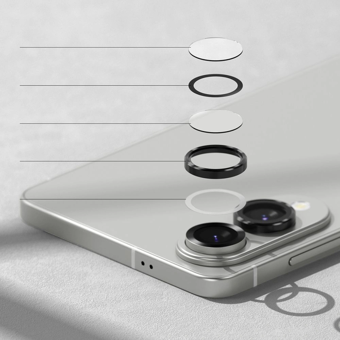 Ringke Camera Frame Protector Samsung Galaxy S25 Edge Black