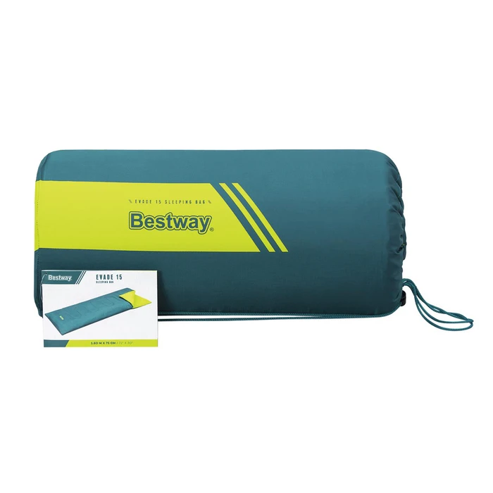 Bestway Sleeping Bag Μονό 2 Εποχών Πετρόλ 68099