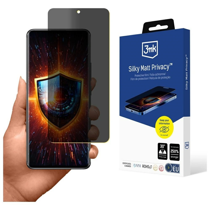 3MK Silky Matt Privacy Redmi Note 14 Pro+ Plus