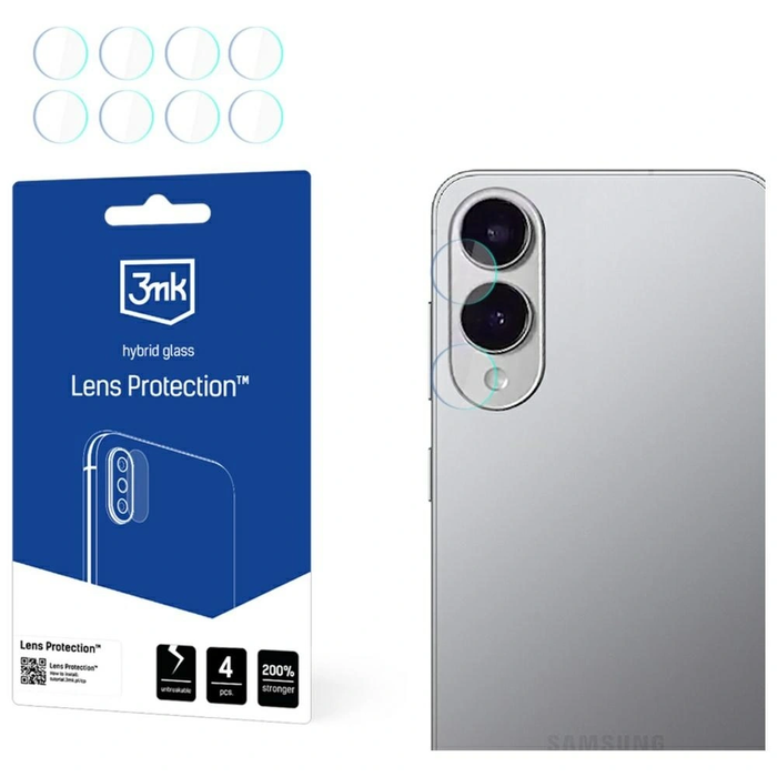 3MK Lens Protection Samsung Galaxy S25 Edge [4 PACK]