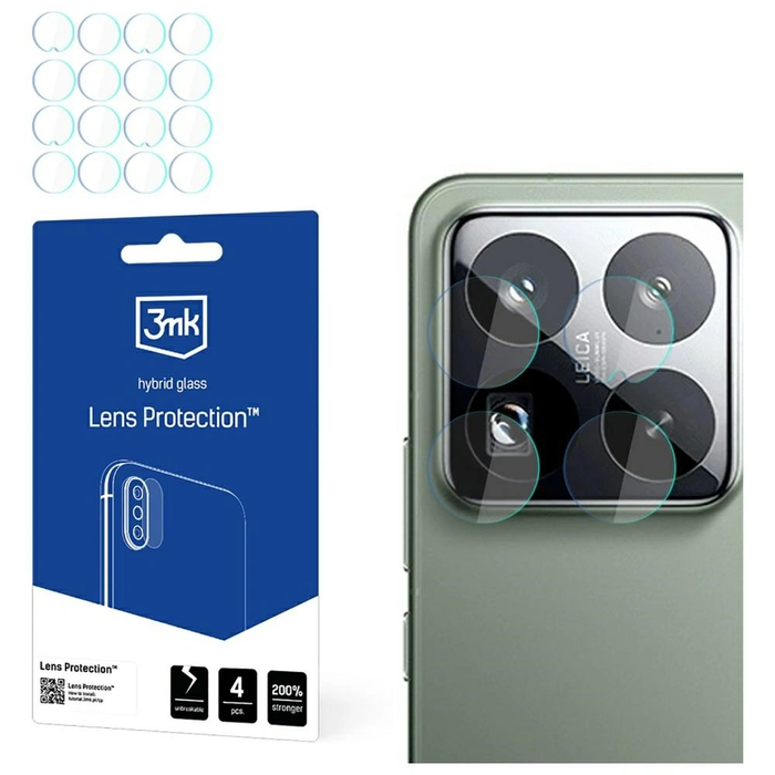 3MK Lens Protection Xiaomi 15 Pro [4 PACK]