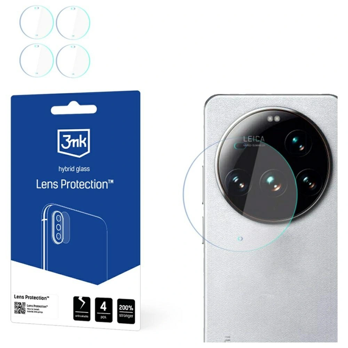 3MK Lens Protection Xiaomi 15 Ultra [4 PACK]