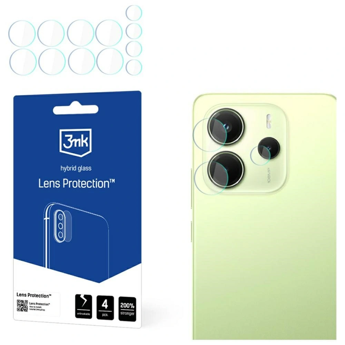 3MK Lens Protection Redmi Note 14 4G [4 PACK]