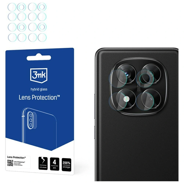3MK Lens Protection Redmi Note 14 Pro 4G [4 PACK]