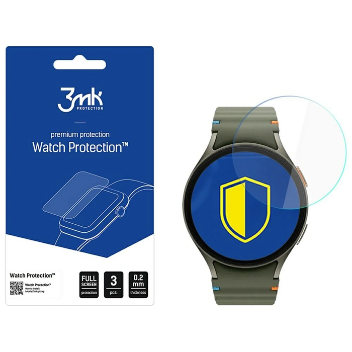 Hybrid glass 3MK FlexibleGlass Watch for Samsung Galaxy Watch 7 40mm