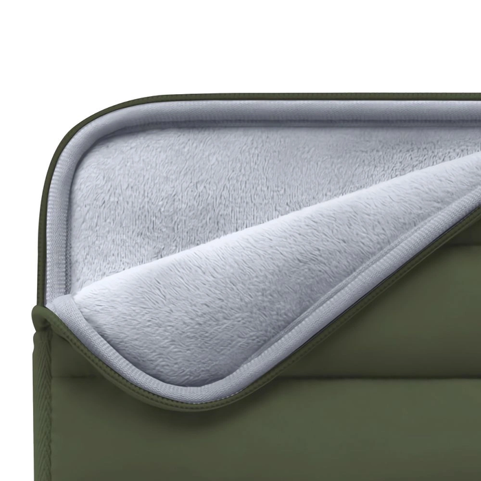Tech-Protect Fluffy Laptop 13-14 Army Green