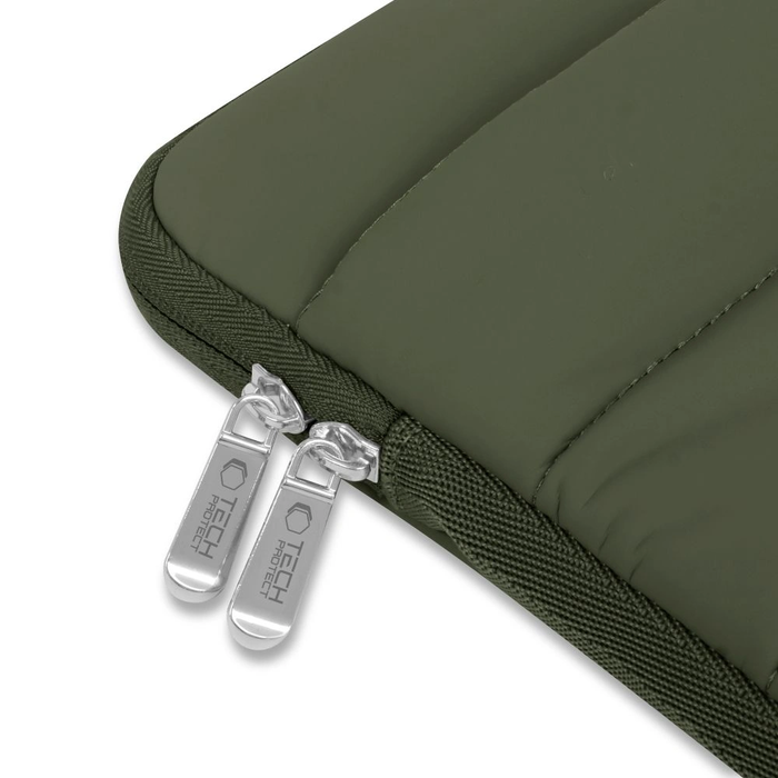 Tech-Protect Fluffy Laptop 15-16 Army Green