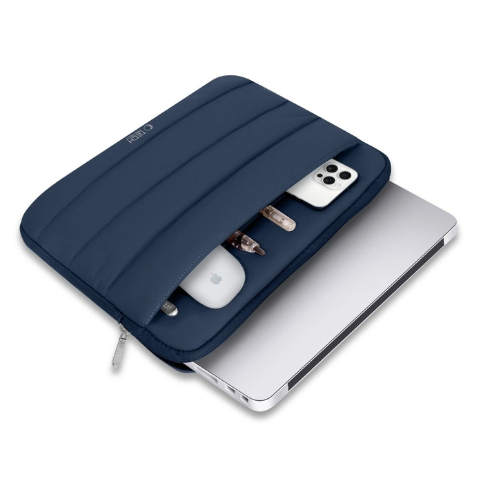 Tech-Protect Fluffy Laptop 13-14 Navy Blue