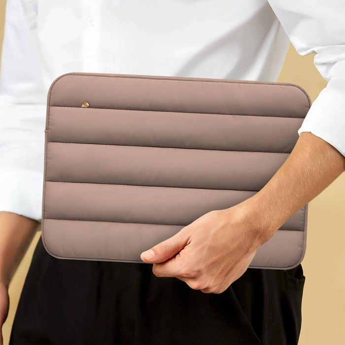 Tech-Protect Fluffy Laptop 13-14 Walnut